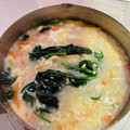 板チョコ姉さん's cooksnap of when they made ふわトロ！小エビと豆苗の玉子スープ.