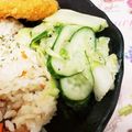 ゆるмαмα's cooksnap of when they made レタスときゅうりのわさびドレッシング.