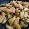 豆蔵うさぎ's cooksnap of when they made 鶏むね肉とかぶのバター醤油炒め.