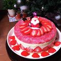 あかぴーー's cooksnap of when they made ❅ホワイトチョコのムースケーキ❅.