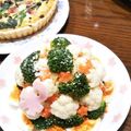 ちぃかま22's cooksnap of when they made ポテトサラダのクリスマスツリー☆.