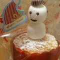クック5F3VFI☆'s cooksnap of when they made 簡単で可愛い！マシュマロ雪だるま2015.