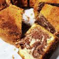 まりも母ちゃん。's cooksnap of when they made チョコレートマーブルシフォンケーキ.