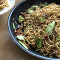 Sac’HiNa's cooksnap of when they made 目玉焼きのっけ！カレー焼きそば.