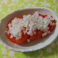 moruchama's cooksnap of when they made トマトと新玉ねぎの簡単サラダ.