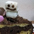 TAMOKI☆'s cooksnap of when they made チョコがトロける♡マーブルパウンドケーキ.