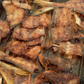 年中ねぼすけ's cooksnap of when they made 捨てないで！おつまみに！鯵の骨せんべい！.