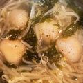 ☆ドキンちゃん☆”'s cooksnap of when they made 冷凍餃子でもやしとわかめの簡単餃子スープ.