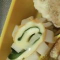 あゆたっくん's cooksnap of when they made お弁当に！ちくわのチーズ巻き.