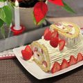 shnzk27's cooksnap of when they made クリスマスケーキ★白いブッシュドノエル.