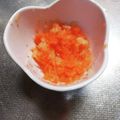 ﾁｲﾁｬﾝﾏﾏ's cooksnap of when they made 風邪にもお腹にも良い人参りんごすりおろし.