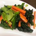 machan37's cooksnap of when they made 雪菜のナムル.