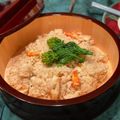 烏龍茶梅's cooksnap of when they made 簡単！蟹缶de炊き込みご飯.