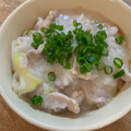 クックにくにく's cooksnap of when they made 栄養+お腹に優しい♪豚肉とねぎの中華粥.