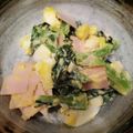 しのゆうしん's cooksnap of when they made 小松菜とウインナーとゆで卵のサラダ.