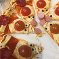 YURURICO's cooksnap of when they made クリスマスピザ⭐ひみつのサンタピザ.
