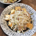 ばたみそーぱん☆'s cooksnap of when they made お弁当にも◎厚揚げとひき肉のねぎ塩春雨.