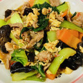 ルミー☆'s cooksnap of when they made 7分で完成☆簡単☆豚肉と小松菜の中華炒め.