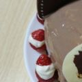 クックWUYYCZ☆'s cooksnap of when they made チョコドームケーキ♪(チョコムース入り).