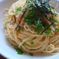 B berry's cooksnap of when they made 定番☆たらこマヨスパ.