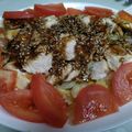 makichaki's cooksnap of when they made 鶏むね肉バンバンジー.