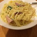 クックSI209D☆'s cooksnap of when they made 間違いなし！絶品カルボナーラ.