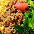 ななみん ママ★★'s cooksnap of when they made 5分で＊合い挽き肉のそぼろ.