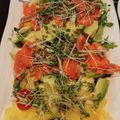 さぁ★たぁ★'s cooksnap of when they made サーモンとアボカドのカルパッチョ.