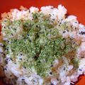 ミミやん's cooksnap of when they made 安いカニ缶と乾燥ワカメで☆炊き込み飯.