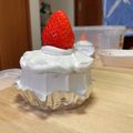 ねこ❀'s cooksnap of when they made 失敗しない！いちごのミニケーキ♪.