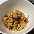 クックCG2NFA☆'s cooksnap of when they made 牛肉のしぐれ煮で「炊き込みご飯」♪.