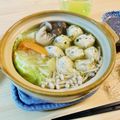 kotorinpi's cooksnap of when they made 白菜deお鍋！鍋つゆはコンソメ×白だし♪.