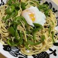 ☆sinnkuro★'s cooksnap of when they made ピーマンしらすの和風パスタ〜何食#112.