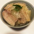 まいたけさん↑'s cooksnap of when they made ご飯が止まらない！豚バラと大根の塩ダレ丼.