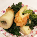 夏生まれの人's cooksnap of when they made ちくわとほうれん草のめんつゆ炒め.