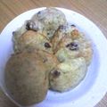 苺大福くん's cooksnap of when they made 熟れ熟れ～バナナ＆チョコチップビスケット.