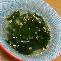 ayayahoney's cooksnap of when they made レンジで簡単☆わかめスープ。.