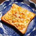 もふもふクロさん's cooksnap of when they made 食パンアレンジ！たまご明太トースト♪.
