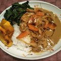 アルカママ's cooksnap of when they made ボイルカボチャのこんがりソテー♪.