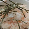あゆたっくん's cooksnap of when they made たらこバターで☆ピンクのおにぎり♪.