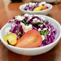 Superlittleboo's cooksnap of when they made 紫(赤)キャベツの美味しい常備サラダ.