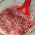 葉月優希's cooksnap of when they made 世界一おいしいイチゴミルク.
