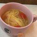 チェリチョコ's cooksnap of when they made 簡単♡パスタ入りトマトスープ.