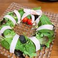 ｍａｈａ's cooksnap of when they made クリスマスにKissを❤Mistletoe Salad.