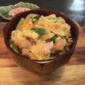 クック5E2Q86☆'s cooksnap of when they made 小松菜メインの親子丼.