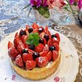 クックLFMVXS☆'s cooksnap of when they made バレンタイン♡苺入りチーズケーキ2021.
