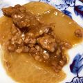 ma2kaboch's cooksnap of when they made フライパンで簡単☆大根とひき肉のそぼろ煮.