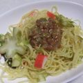 きらり流れ星's cooksnap of when they made 納豆載せ♪焼きそば.