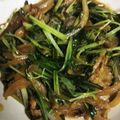 かたのさくら's cooksnap of when they made 簡単！水菜と豚こまのマヨポン炒め♪.