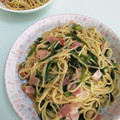 ゆうくんのかーちゃん's cooksnap of when they made 簡単☆ほうれん草とベーコンの和風パスタ.